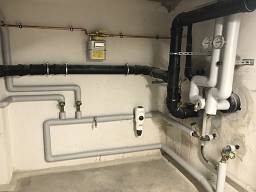 HLS Arbeiten in der Galerie Mühlenstraße HGW  © Innovative Haus und Energietechnik GmbH