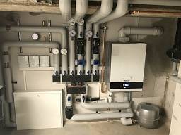 HLS Arbeiten in der Galerie Mühlenstraße HGW  © Innovative Haus und Energietechnik GmbH
